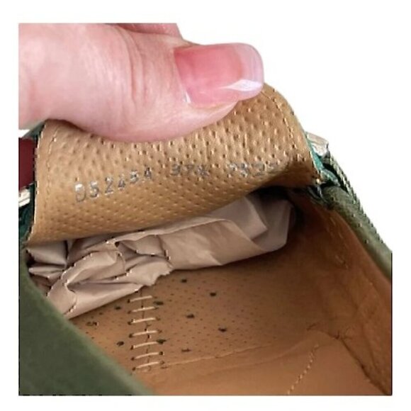 Geox Women's Green Leather Loafer size 37 1/2 - Picture 5 of 12